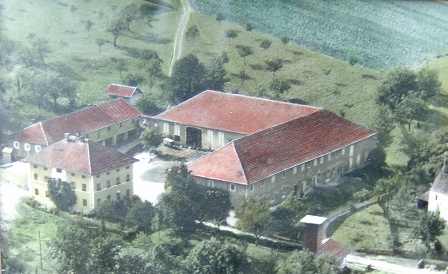 Luftbild Hof 1965
